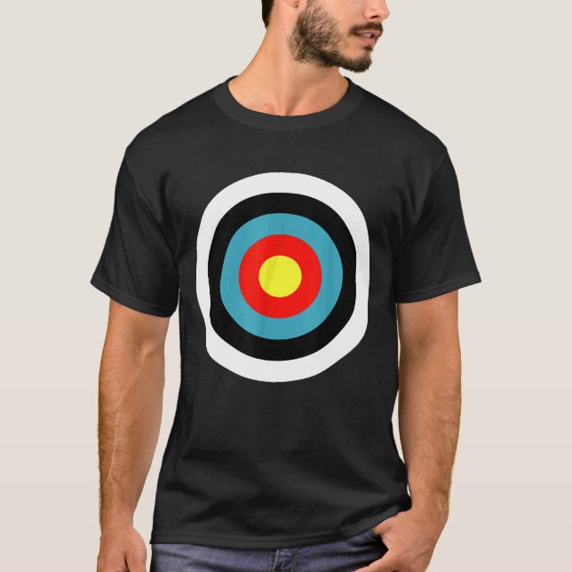 Bullseye Archery Target T-Shirt (Front)