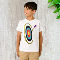 Bullseye Archery Target with Arrow Hitting Centre