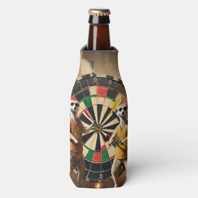 Bullseye Burrow: Meerkat Dart League, Bottle Cooler (Bottle Front)