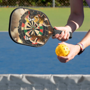 Bullseye Burrow: Meerkat Dart League, Pickleball Paddle
