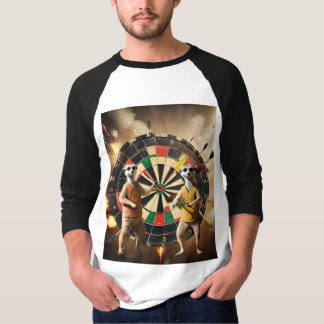 Bullseye Burrow: Meerkat Dart League, T-Shirt