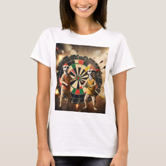 Bullseye Burrow: Meerkat Dart League, T-Shirt
