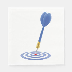 Bullseye Dart Napkin