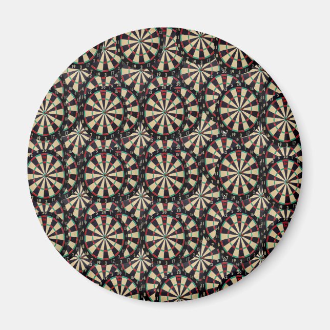Bullseye Dartboards' Layered,  Magnet (Front)