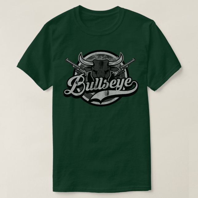 Bullseye Firearms T-Shirt (Design Front)