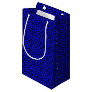 Bullseye-GIFT BAG s, Blue-Black