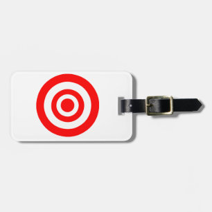 Bullseye Luggage Tag