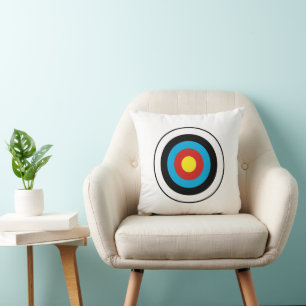 Bullseye Target Design Cushion