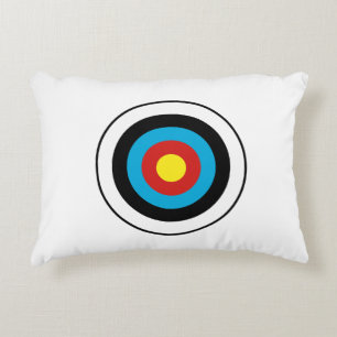 Bullseye Target Design Decorative Cushion