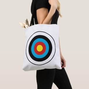Bullseye Target Design Tote Bag