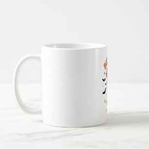 Bullsheet Highland Cow Funny Ghost Coffee Mug