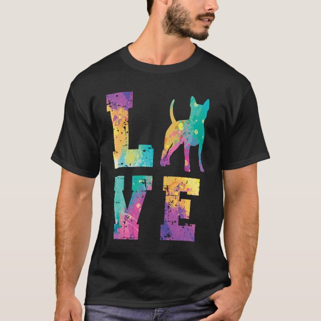 Bullterrier Love T-Shirt (Front)