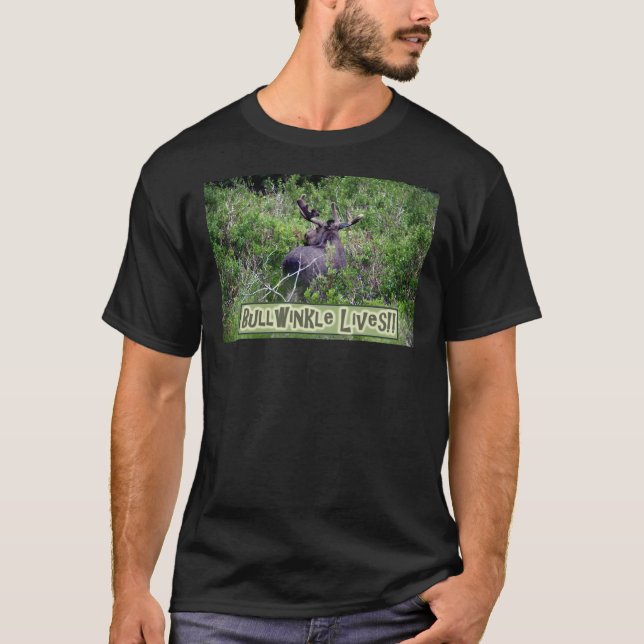 Bullwinkle Lives Classic T-Shirt (Front)