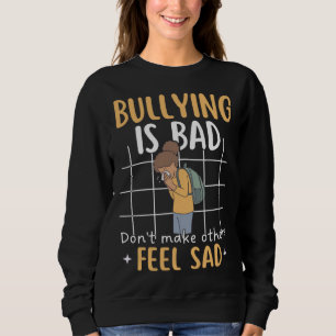 Bully Awareness Unity Day Kids Anti Bullying Sweatshirt