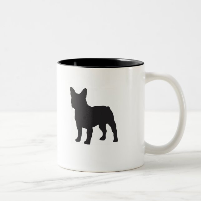 Bully! Black French Bulldog Mug (Right)