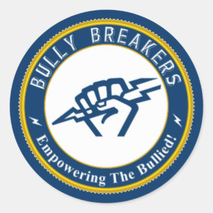 Bully Breaker Official Merchandise Classic Round Sticker