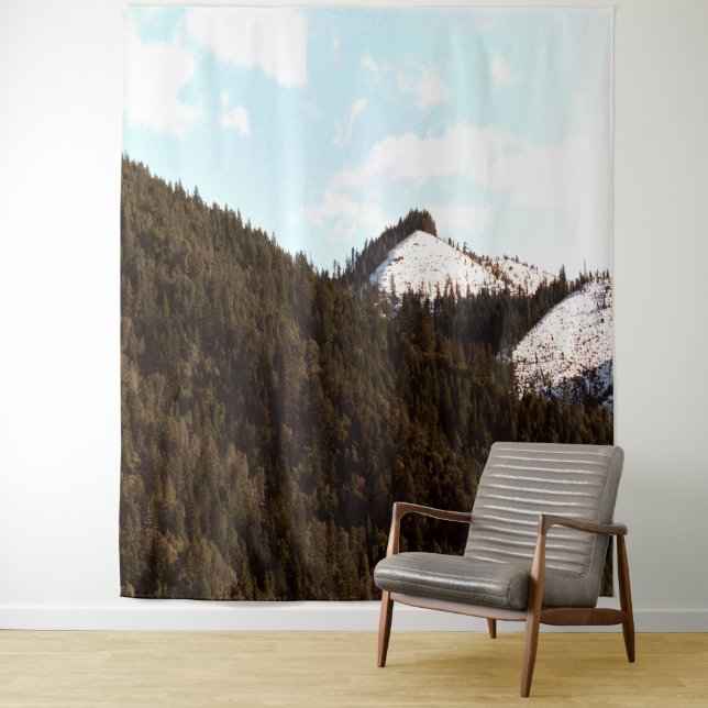 Bully Choop with snow.... Tapestry (In Situ)