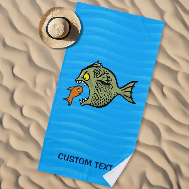 Bully Fish Beach Towel (Creator Uploaded)