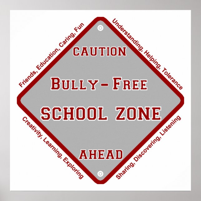 Bully - Free School Poster (Front)