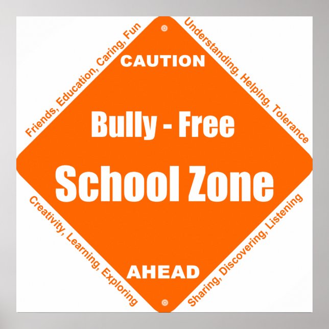 Bully - Free School Poster (Front)