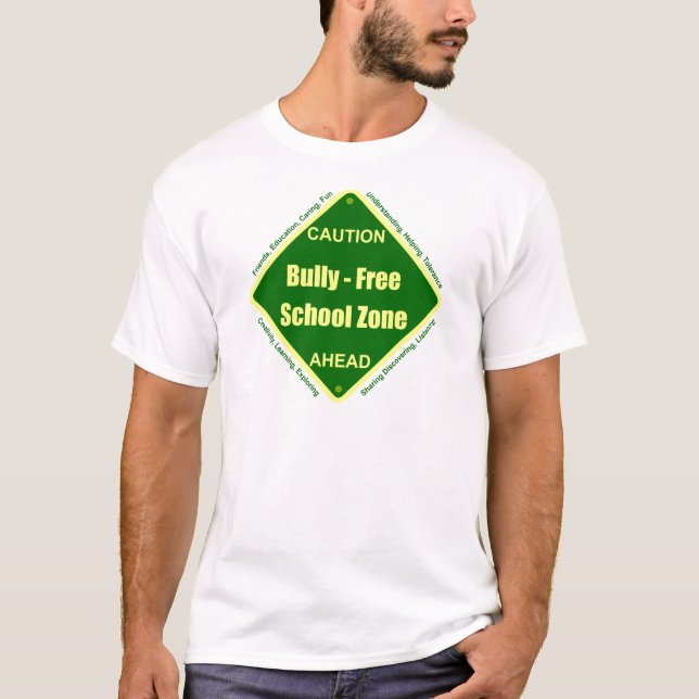 Bully - Free School Zone T-Shirt (Front)