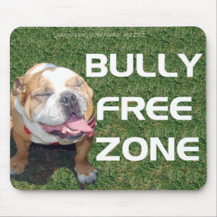 BULLY FREE ZONE MOUSE PAD