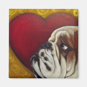 Bully Heart Magnet