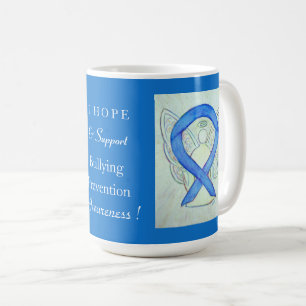 Bullying Prevention Awareness Ribbon Coffee Mugs