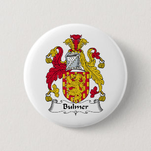 Bulmer Family Crest 6 Cm Round Badge
