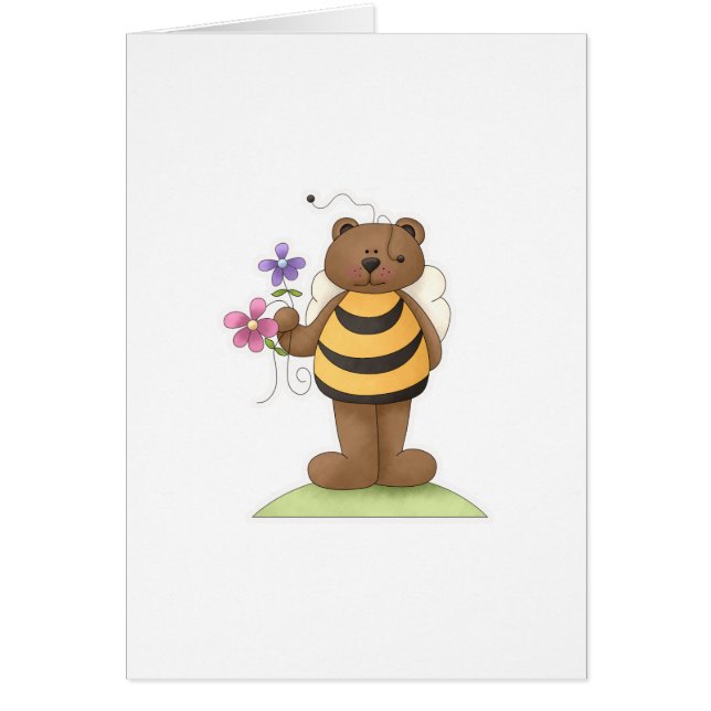 Bumble Bear with flowers (Front)