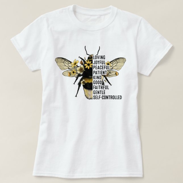 Bumble Bee, Bee Day Shirt, Beekeeper, Bee Kind T-Shirt (Design Front)
