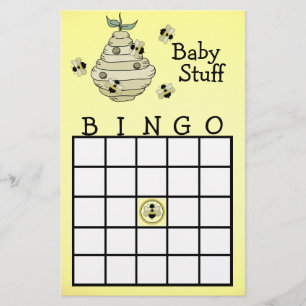 Bumble Bee Bingo party game