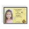 Bumble Bee Birthday Invitation Photo Template