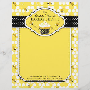 Bumble Bee Business Letterhead Template