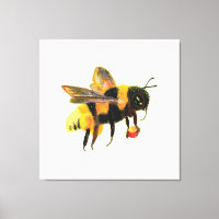 Bumble Bee carrying pollen 