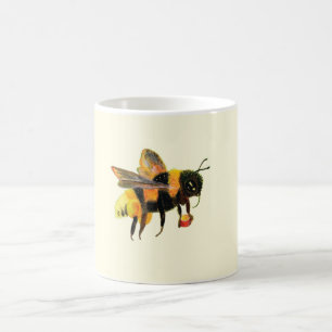 Bumble Bee carrying pollen Coffee Mug