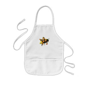 Bumble Bee carrying pollen Kids Apron