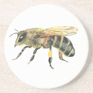 Bumble bee coaster