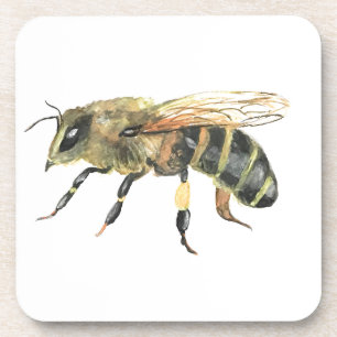 Bumble bee coaster