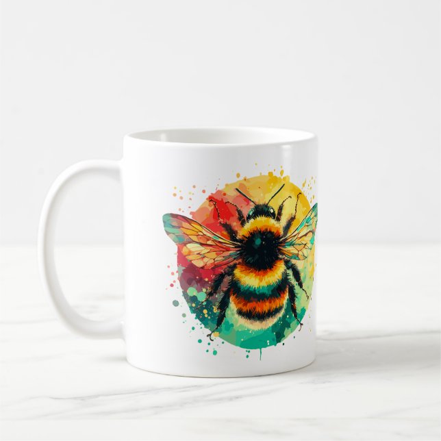 Bumble Bee Coffee Mug (Left)