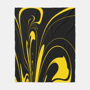 Bumble Bee Colours Fleece Blanket