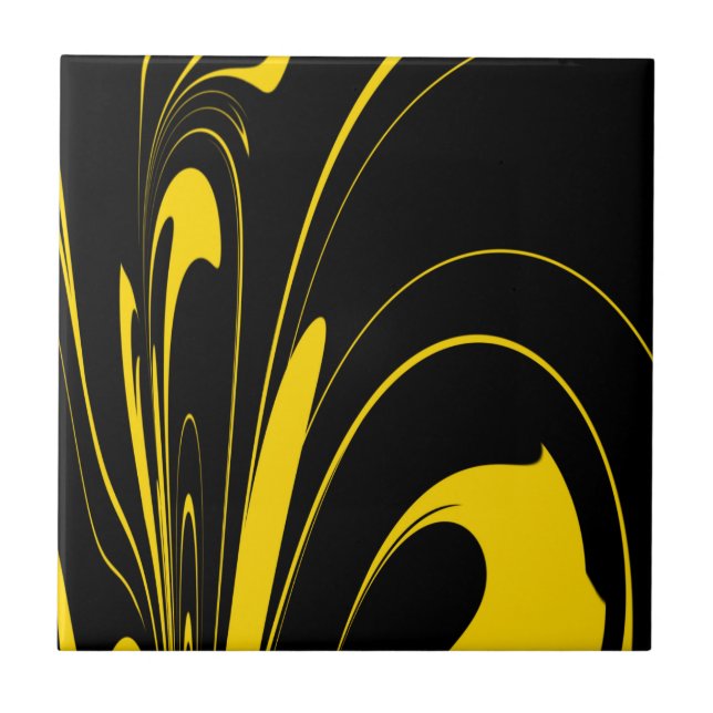 Bumble Bee Colours Tile (Front)