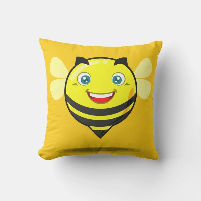 Bumble Bee Cushion (Front)