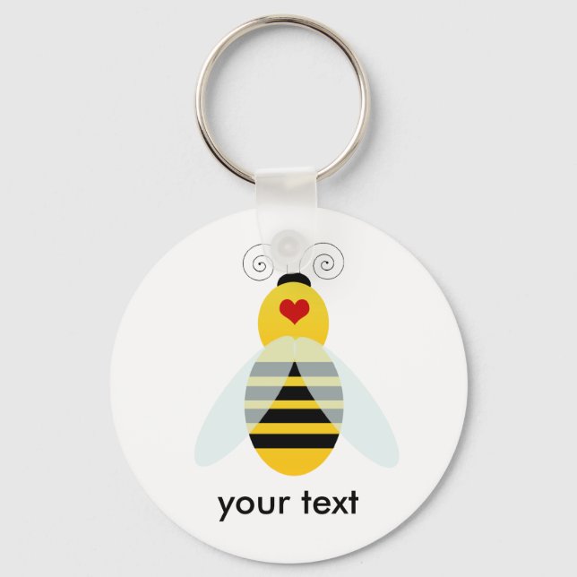 bumble bee cuties key ring (Front)