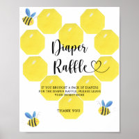Bumble Bee diaper raffle