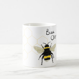 Bumble Bee Honeycomb Pun Mug