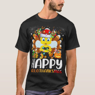 Bumble Bee Lover Halloween Christmas Happy Halloth T-Shirt