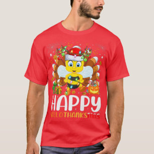 Bumble Bee Lover Halloween Christmas Happy Halloth T-Shirt