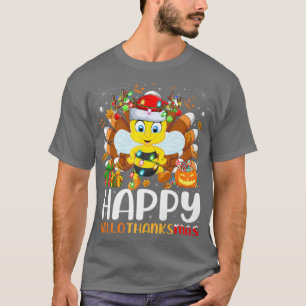 Bumble Bee Lover Halloween Christmas Happy Halloth T-Shirt