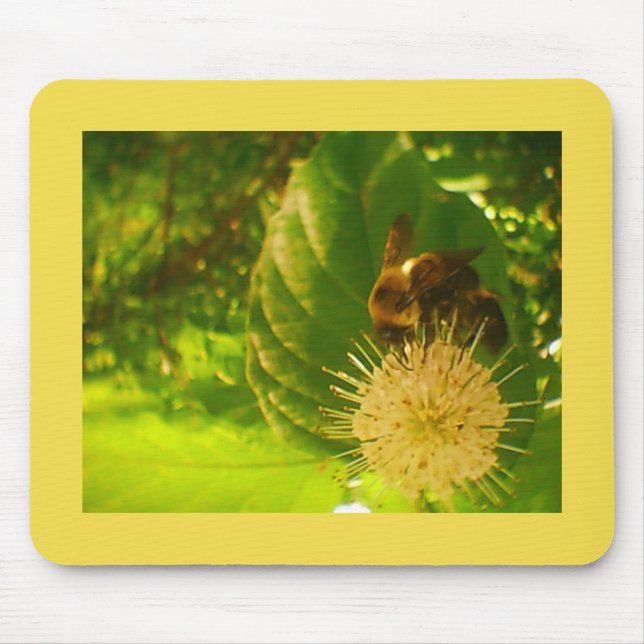 Bumble Bee Mouse Pad (Front)